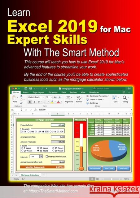 Learn Excel 2019 for Mac Expert Skills with The Smart Method: Tutorial teaching Advanced Techniques