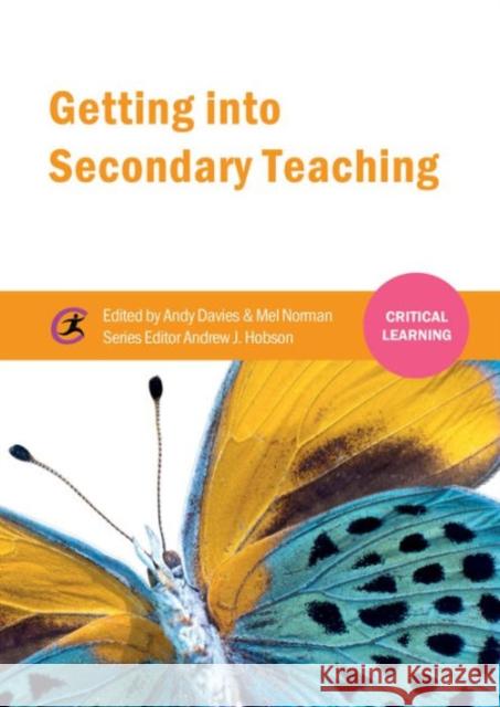 Getting Into Secondary Teaching