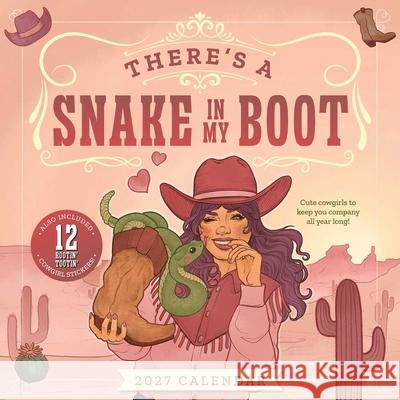 2027 There's a Snake in My Boot Wall Calendar