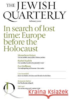 In Search of Lost Time