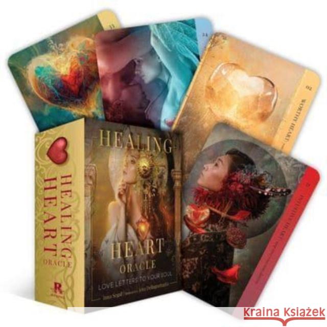 Healing Heart Oracle: Love Letters to Your Soul (36 Gilded Cards and 96 Page Full-Color Guidebook)