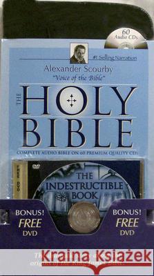 Alexander Scourby Bible-KJV [With The Indestructible Book] - audiobook