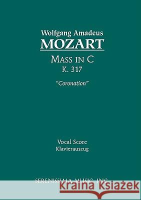 Mass in C major 'Coronation', K.317: Vocal score