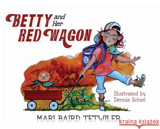 Betty and Her Red Wagon