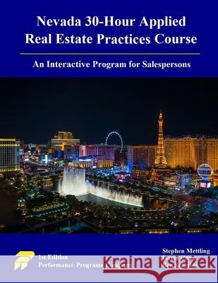Nevada 30-Hour Applied Real Estate Practices Course: An Interactive Program for Salespersons