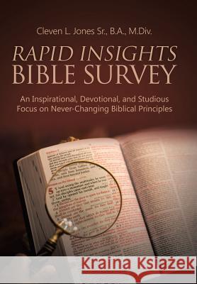 Rapid Insights Bible Survey: An Inspirational, Devotional, and Studious Focus on Never-Changing Biblical Principles