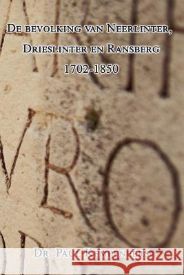 De bevolking van Neerlinter, Drieslinter en Ransberg 1702-1850