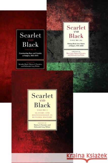 Scarlet and Black (3 Volume Set)