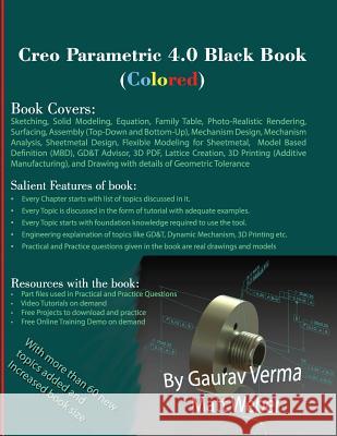 Creo Parametric 4.0 Black Book (Colored)