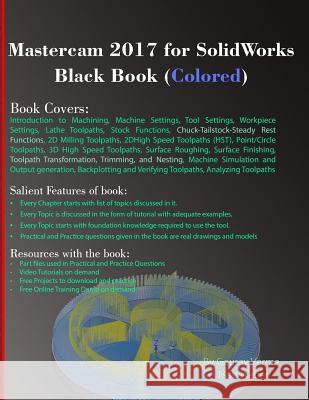 Mastercam 2017 for SolidWorks Black Book (Colored)