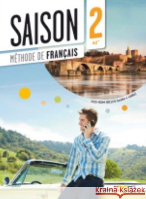 Saison 2 podręcznik + CD Audio + DVD poziom A2-B1