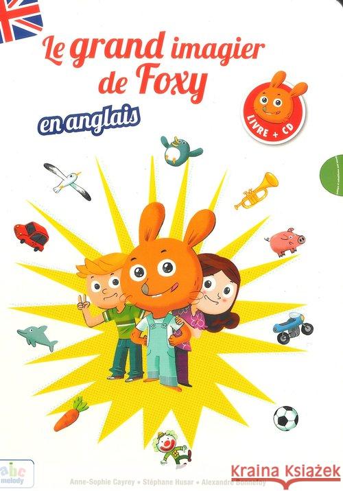 Grand imagier de Foxy en anglais Książka + CD