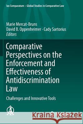 Comparative Perspectives on the Enforcement and Effectiveness of Antidiscrimination Law: Challenges and Innovative Tools