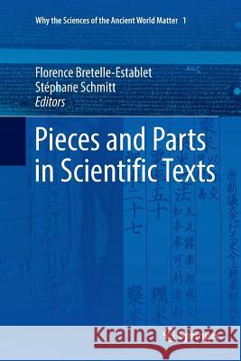 Pieces and Parts in Scientific Texts