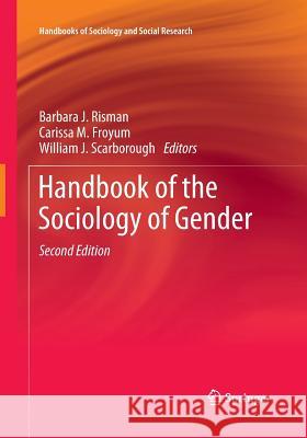 Handbook of the Sociology of Gender