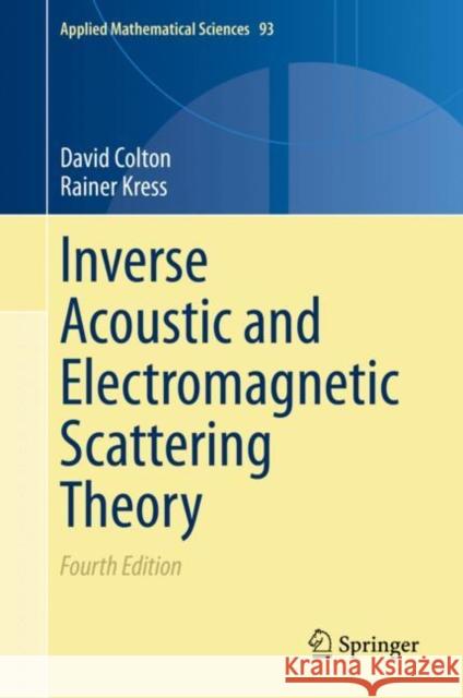 Inverse Acoustic and Electromagnetic Scattering Theory