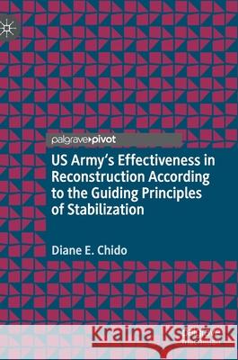 Us Army's Effectiveness in Reconstruction According to the Guiding Principles of Stabilization