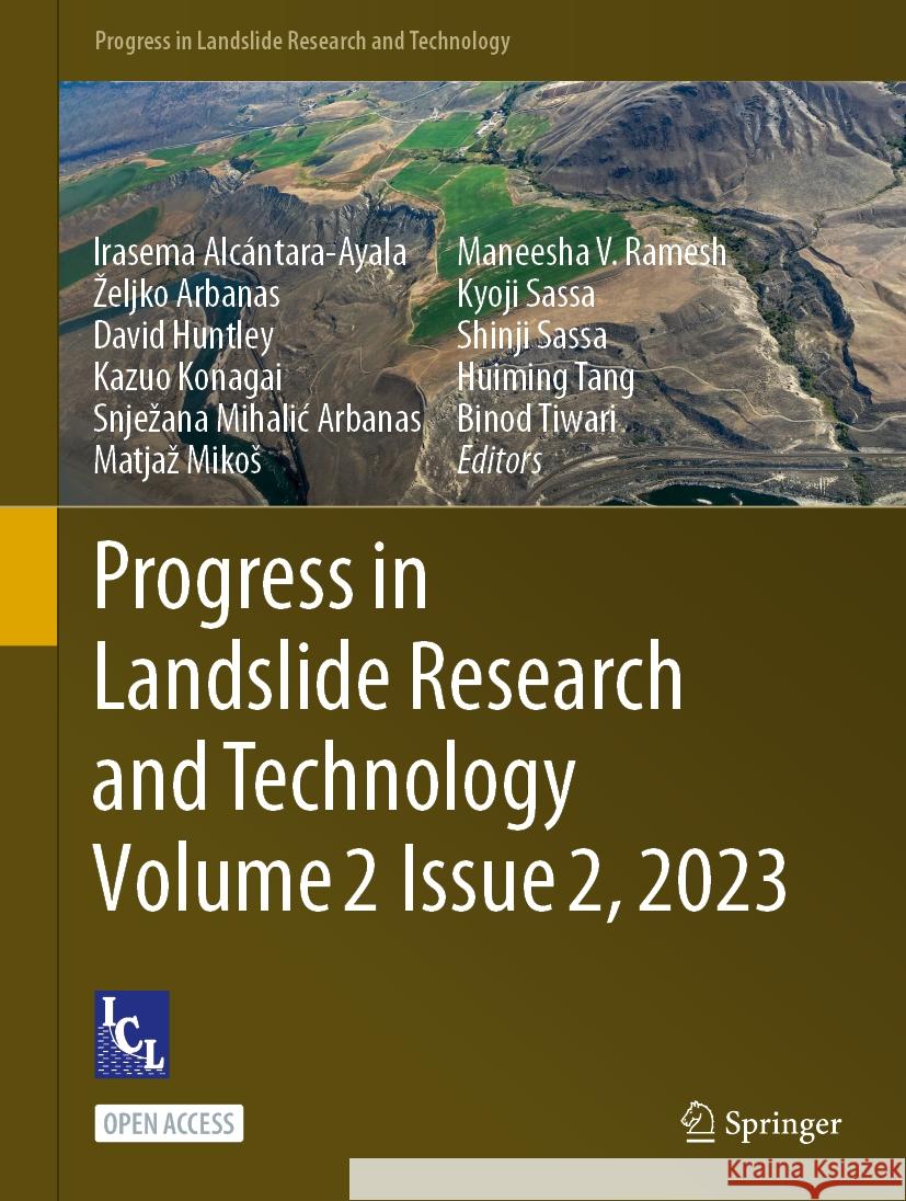 Progress in Landslide Research and Technology, Volume 2 Issue 2, 2023