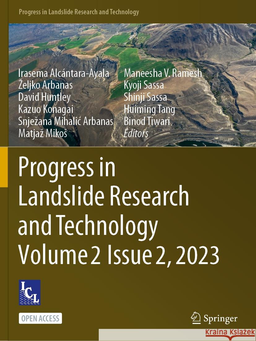 Progress in Landslide Research and Technology, Volume 2 Issue 2, 2023