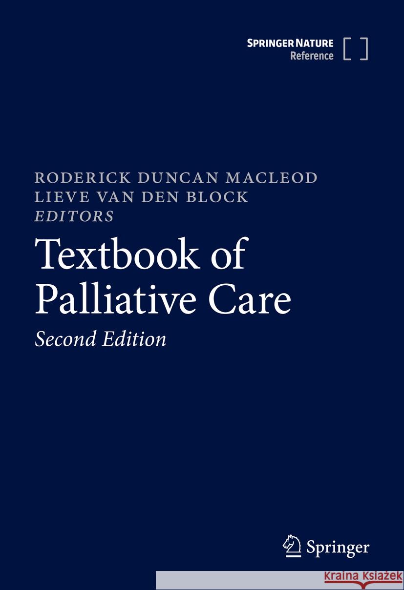 Textbook of Palliative Care