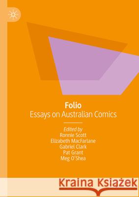 Folio: Essays on Australian Comics