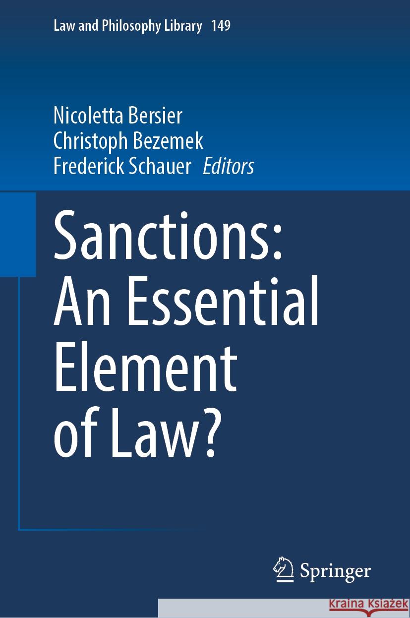 Sanctions: An Essential Element of Law?