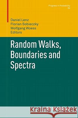 Random Walks, Boundaries and Spectra