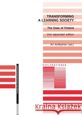 Transforming a Learning Society: The Case of Finland