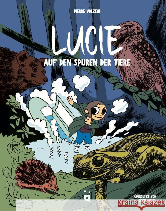 Lucie auf den Spuren der Tiere