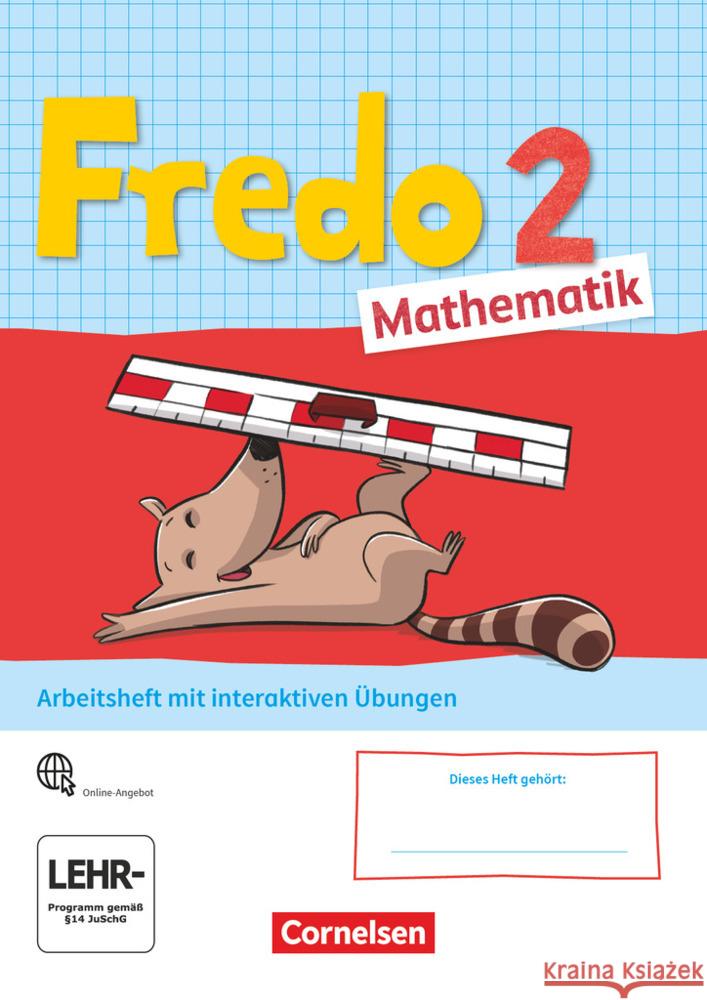 Fredo - Mathematik - Ausgabe A - 2021 - 2. Schuljahr Arbeitsheft mit interaktiven Übungen auf scook.de - Mit Stickerbogen