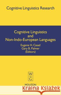 Cognitive Linguistics and Non-Indo-European Languages