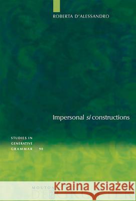 Impersonal Si Constructions: Agreement and Interpretation