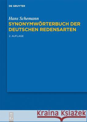 Synonymwörterbuch der deutschen Redensarten