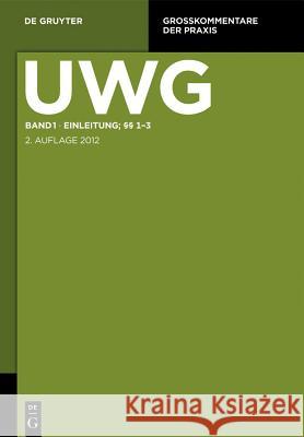 Einleitung; §§ 1-3