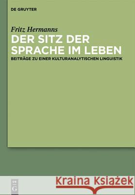 Der Sitz der Sprache im Leben