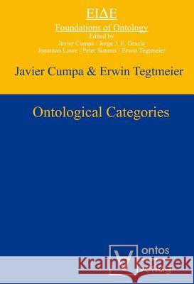 Ontological Categories