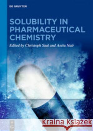 Solubility in Pharmaceutical Chemistry