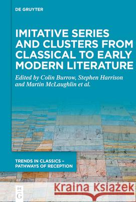 Imitative Series and Clusters from Classical to Early Modern Literature