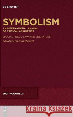 Symbolism 21: An International Annual of Critical Aesthetics