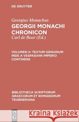 Textum Genuinum Inde a Vespasiani Imperio Continens