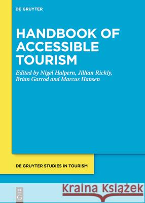 Handbook of Accessible Tourism
