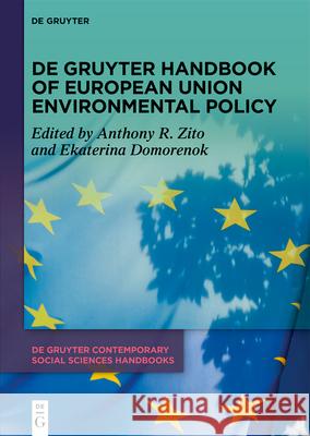 de Gruyter Handbook of European Union Environmental Policy