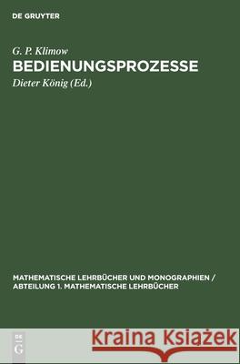 Bedienungsprozesse