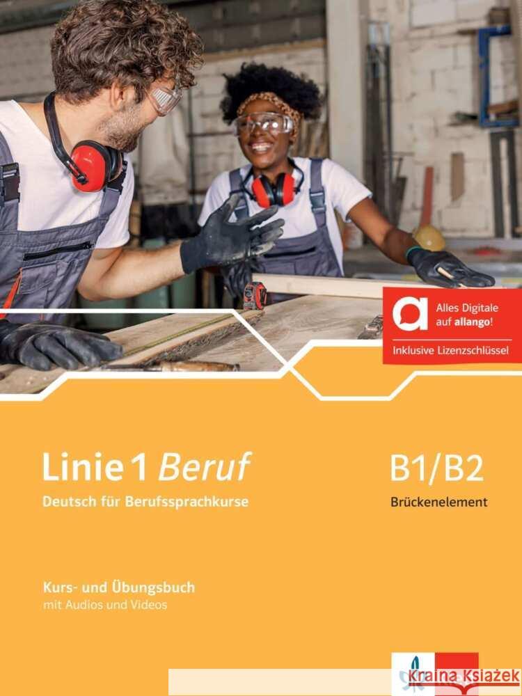 Linie 1 Beruf B1/B2 Brückenelement - Hybride Ausgabe allango, m. 1 Beilage