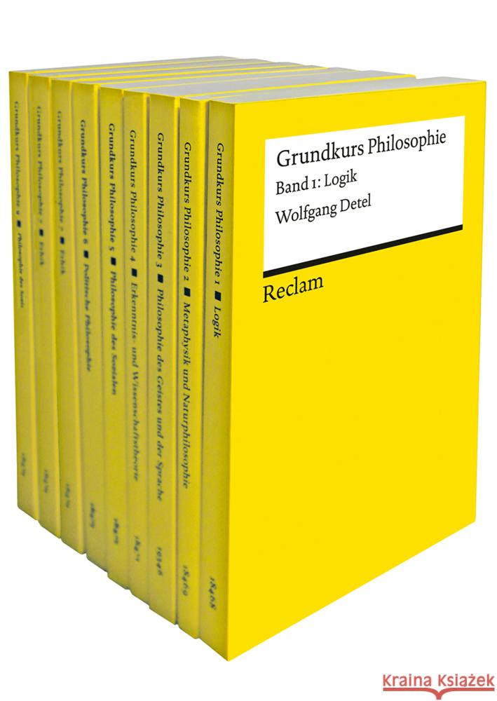 Grundkurs Philosophie. Neun Bände eingeschweißt