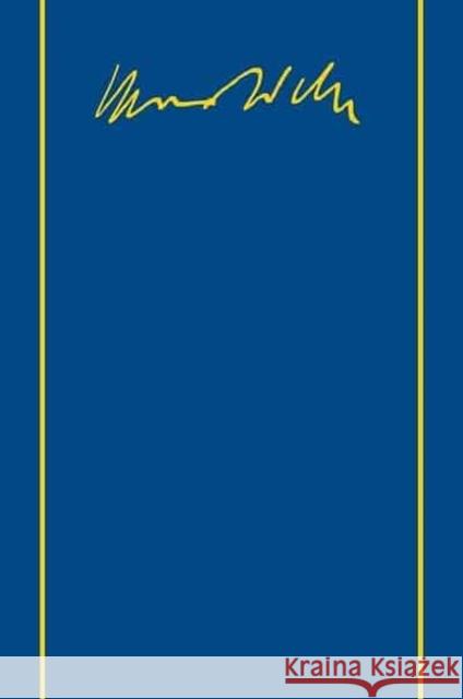 Max Weber-Gesamtausgabe: Band I/4,2: Landarbeiterfrage, Nationalstaat Und Volkswirtschaftspolitik. Schriften Und Reden 1892-1899