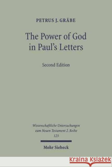 The Power of God in Paul's Letters