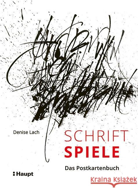 Schriftspiele - Das Postkartenbuch