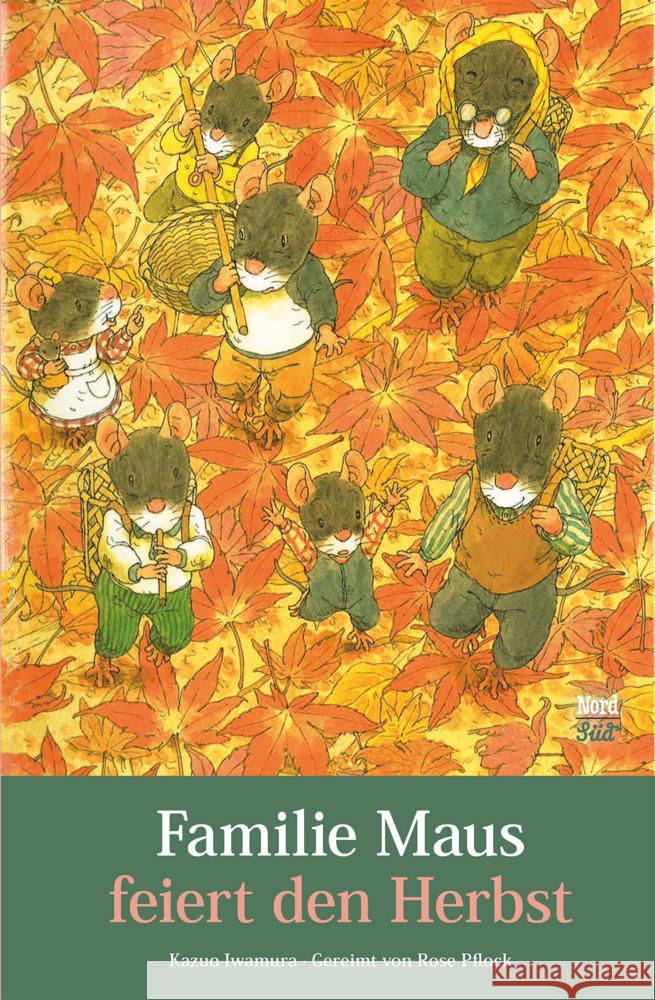 Familie Maus feiert den Herbst