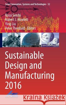 Sustainable Design and Manufacturing 2016